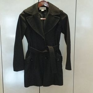 Black pea coat
